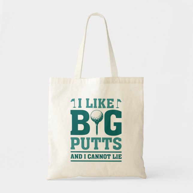 Tote Bag J'Aime Les Gros Puttes Et Je Ne Peux Pas Mentir (Devant)