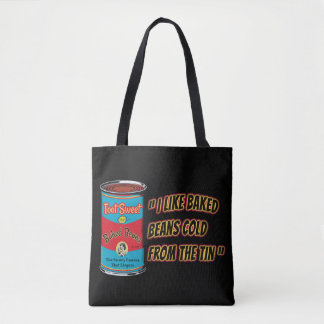 Tote Bag J'aime les haricots cuits au four froids de la boî