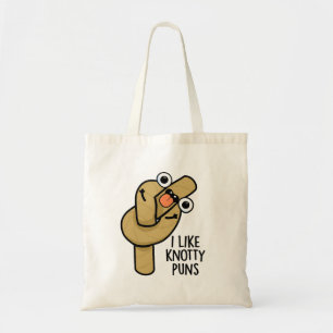 Tote Bag J'aime les jeux de mots coquins sur les cordes