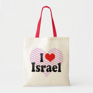Tote Bag J'aime l'Israël