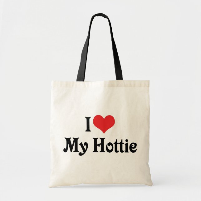 Tote Bag J'aime ma chérie (Devant)