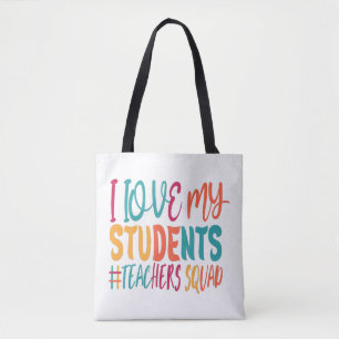 TOTE BAG J'AIME MES ÉTUDIANTS.