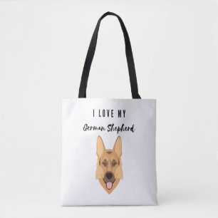 Tote Bag J'Aime Mon Berger Allemand