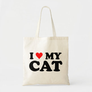 Tote Bag J'aime mon chat