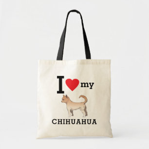 Tote Bag J'Aime Mon Chihuahua