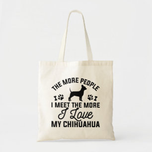 Tote Bag J'Aime Mon Chihuahua