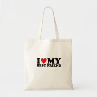 Tote Bag J'aime mon meilleur ami - J'adore mon meilleur ami