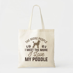 Tote Bag J'Aime Mon Poodle