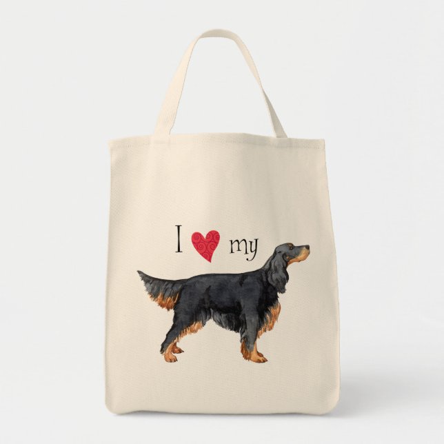 Tote Bag J'aime mon poseur de Gordon (Devant)