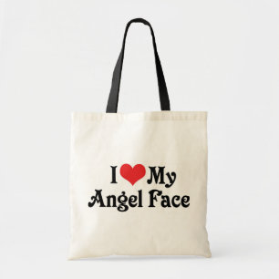 Tote Bag J'aime mon visage d'ange