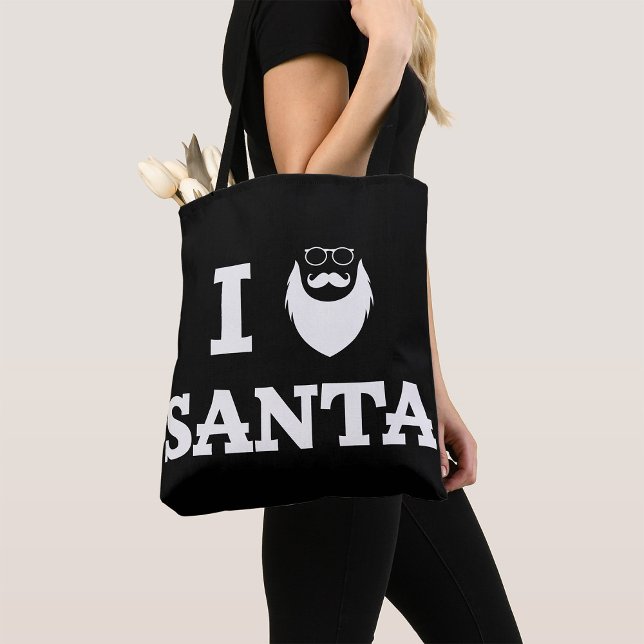 Tote Bag J'aime Père Noël (Créateur téléchargé)