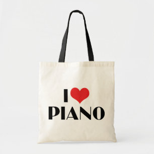 Tote Bag J'aime Piano