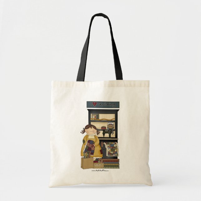 Tote Bag J'aime piquer (Devant)