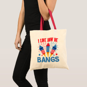 Tote Bag J'Aime Sa Façon Dont Il Soulage Couple Matching Fa
