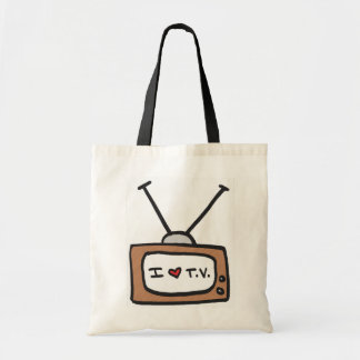 Tote Bag J'aime T.V.