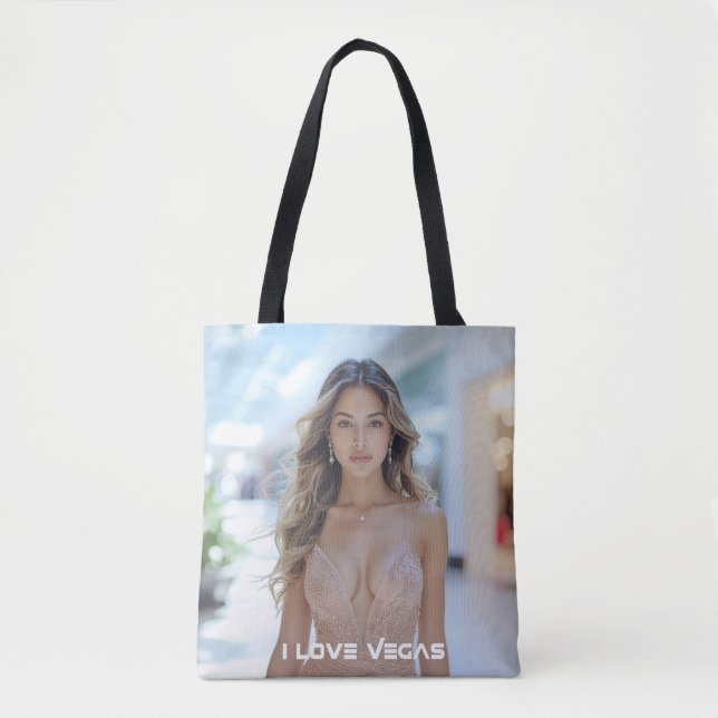 TOTE BAG J'AIME VEGAS (Devant)
