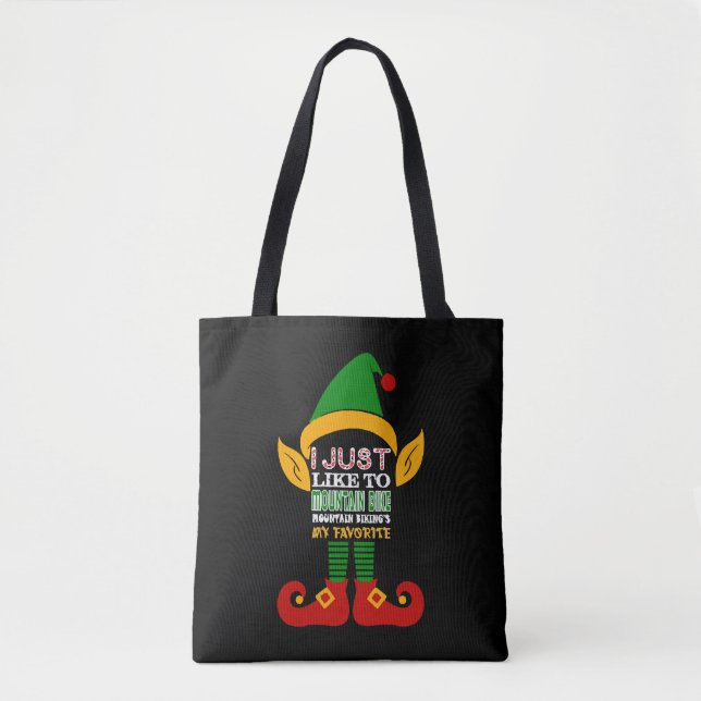 Tote Bag J'Aime VTT VTT VTT Favori (Devant)