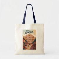 Jaipur Inde Hawa Mahal Illustration Art Voyage