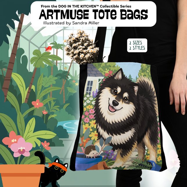 Tote Bag JALLo le Lapin finnois (Créateur téléchargé)