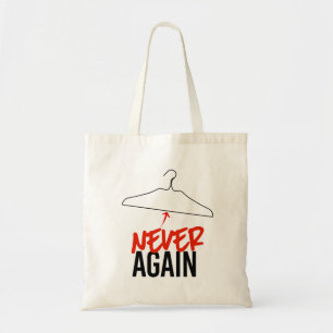 Tote Bag JAMAIS DE NOUVEAU Wire Hangers Pro Choice