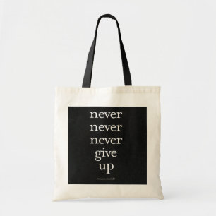 Tote Bag Jamais, n'abandonnez