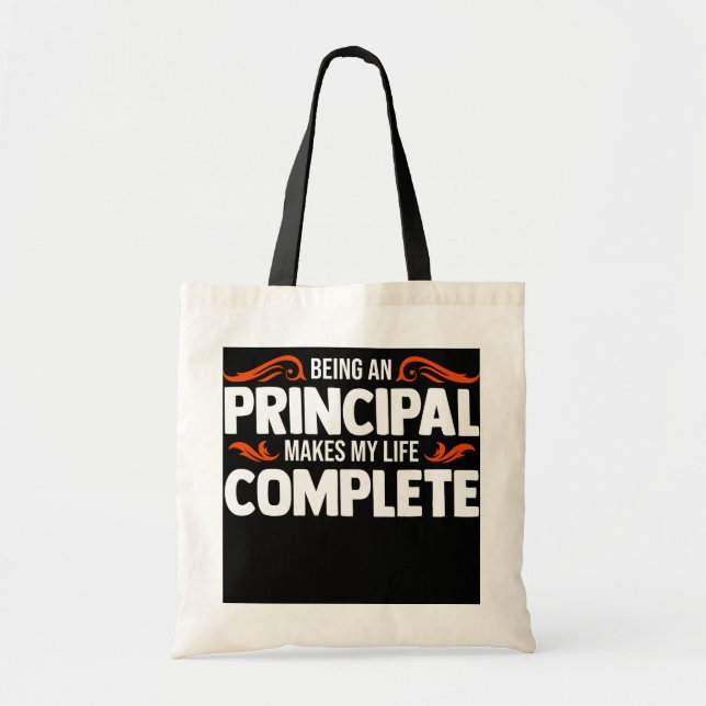 Tote Bag Jambe sur les principaux makes my life complete te (Devant)
