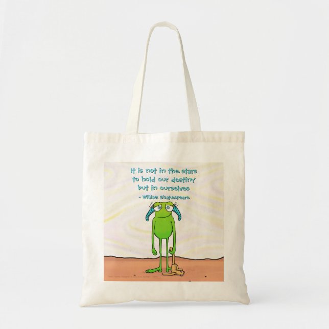 Tote Bag Jambes l'alien, fourre-tout (Devant)