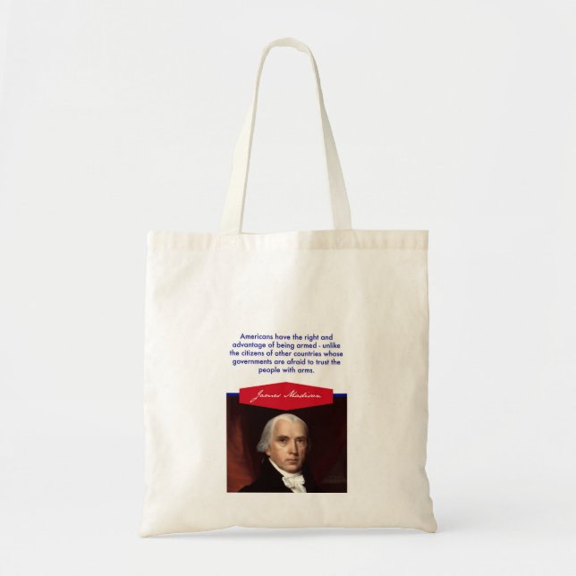 Tote Bag James Madison Budget Fourre-tout (Devant)