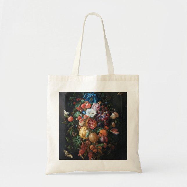 Tote Bag Jan Davidsz de Heem, Festoon de Fruits et Fleurs (Devant)