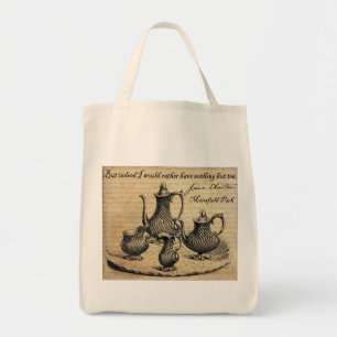 Tote Bag Jane Austen : Rien mais thé