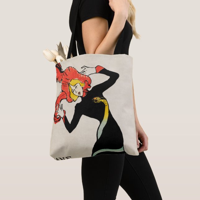 Tote Bag Jane Avril de la danseuse Art nouveau par Toulouse (De près)
