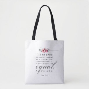 Tote Bag Jane Eyre - Comme Nous Sommes - Blanc