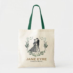 Tote Bag Jane Eyre et Edward Rochester avec Wreath