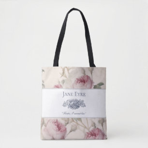 Tote Bag Jane Eyre - Lecteur Je L'Ai Marié - Doses Floral
