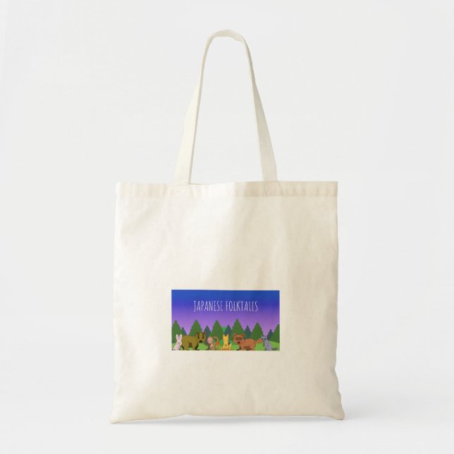 TOTE BAG JAPANESE FALKTALES (Devant)
