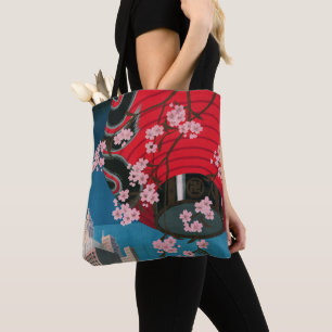 Tote Bag Japon Tokyo Vintage Japonais affiche de voyage