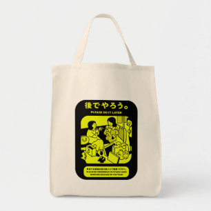 Tote Bag Japonais Tokyo Métro Publicité
