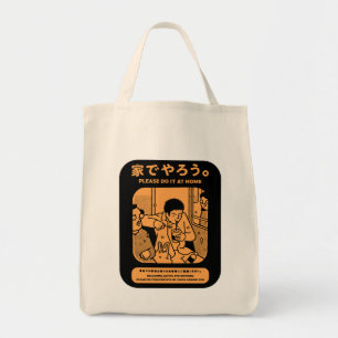 Tote Bag Japonais Tokyo Métro Publicité