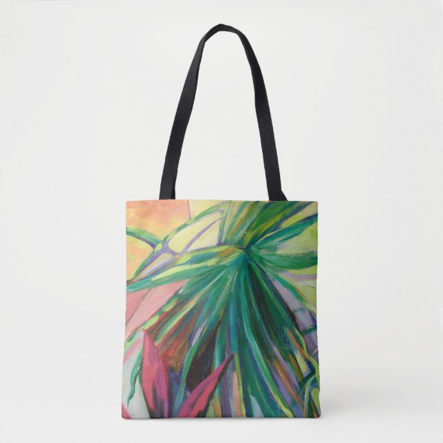 Tote Bag Jardin Abstracto I (Devant)