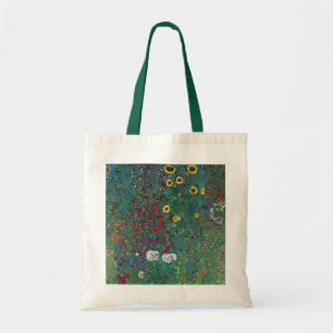 Tote Bag Jardin agricole avec tournesol par Klimt, Fleurs V