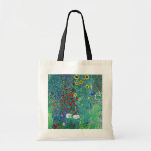 Tote Bag Jardin agricole avec tournesols, Gustav Klimt