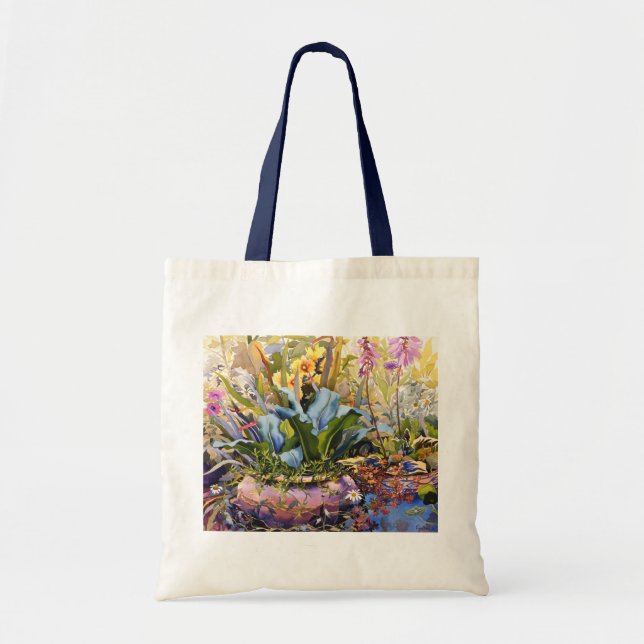 Tote Bag Jardin avec les plantes 2000 (Devant)