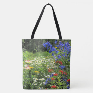 Tote Bag Jardin coloré de début de l'été