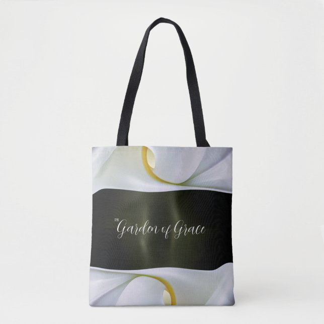 Tote Bag Jardin de Grace Calla Lily Fourre-tout (Devant)