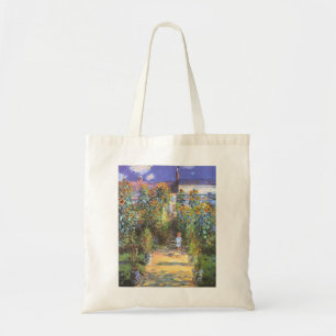 Tote Bag Jardin de l'artiste à Vetheuil - Claude Monet