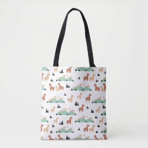 Tote Bag Jardin de printemps de l'Alpaca