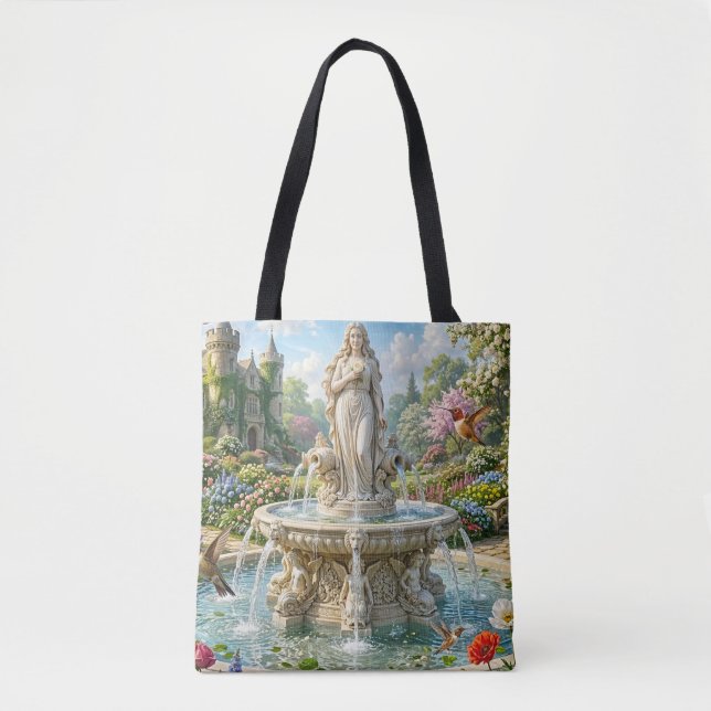 Tote Bag Jardin de souvenirs impérissables (Devant)