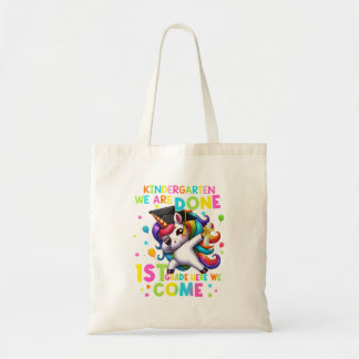 Tote Bag Jardin D'Enfants Graduation Cute Unicorn Girls De 