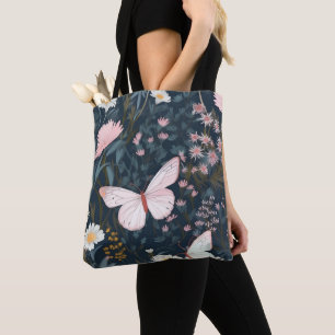 Tote Bag Jardin des papillons