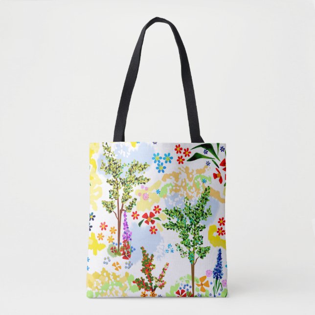 Tote Bag Jardin d'été (Devant)